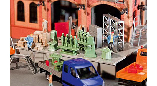 FALLER Workshop Interior Equipment Model Kit III HO Gauge 180604