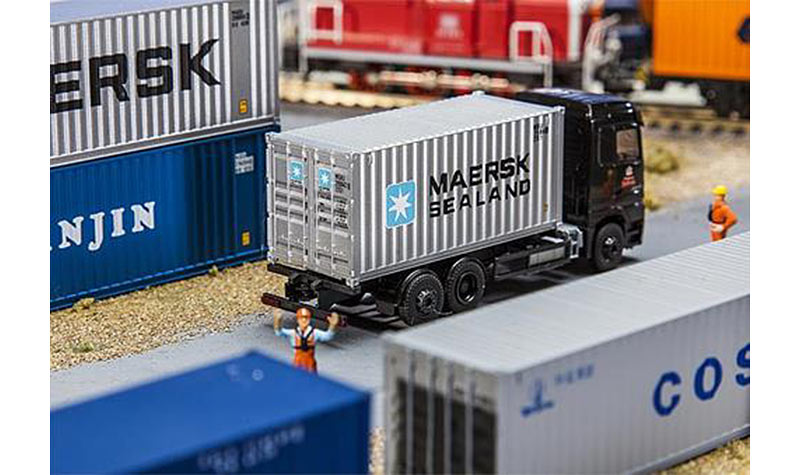 FALLER Maersk Sealand 20' Container V HO Gauge 180823