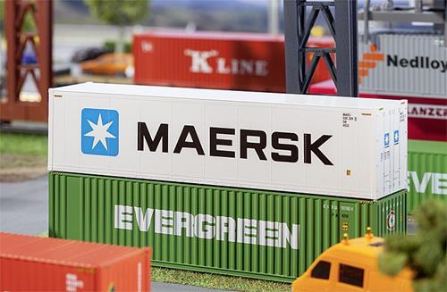 FALLER Maersk 40' Hi Cube Container V HO Gauge 180847
