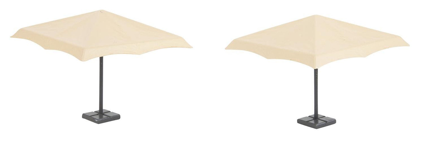 Faller Rectangular Large Parasols (2) VI FA180862 HO Gauge