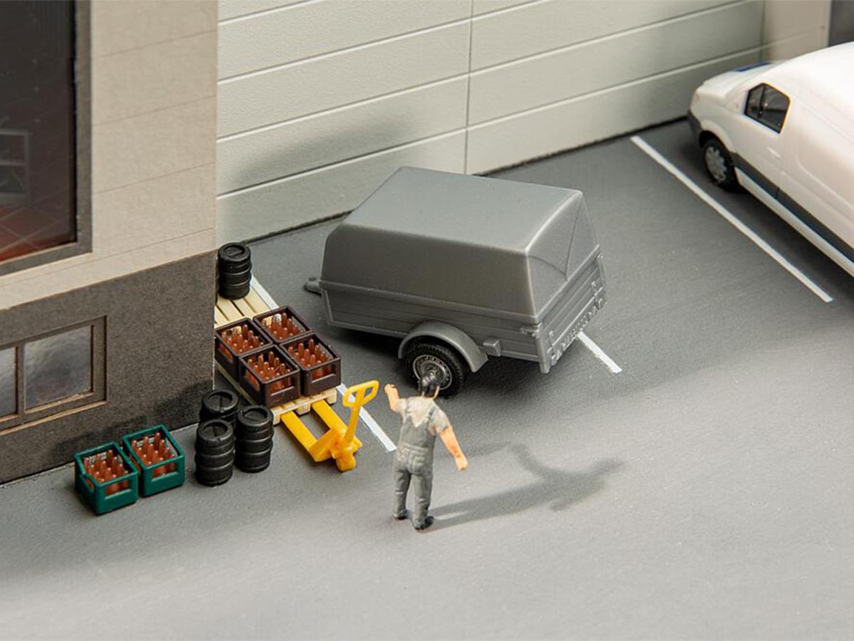 Faller Car Trailer Kit III HO Gauge FA180864