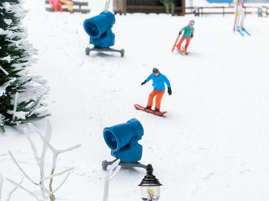 Faller Snow Cannons (2) Kit VI HO Gauge FA180873