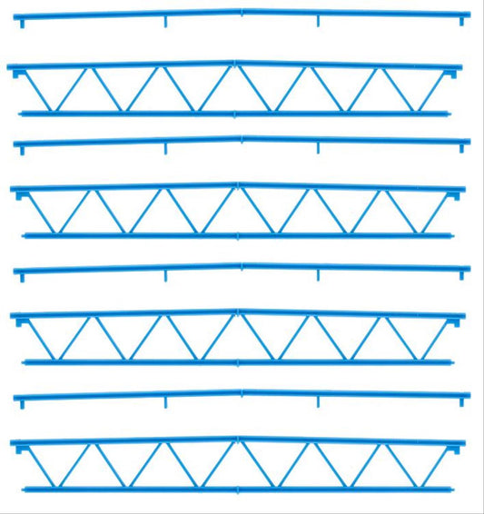 Faller Industrial Building Steel Trusses (4) Building Kit HO Gauge 180885