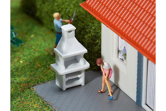 FALLER Barbeques (2) Model Kit HO Gauge 180902