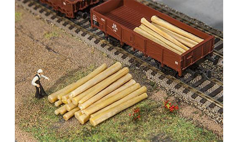 FALLER Logs (20) Model Kit I HO Gauge 180925