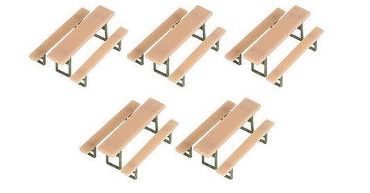FALLER Beer Tent Tables & Benches III HO Gauge 180963