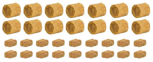 Faller 181286  Round (14) & Square (18) Bales of Hay