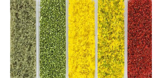 FALLER Foliage Material Summer Mix (5 Varieties) HO Gauge Scenics 181388