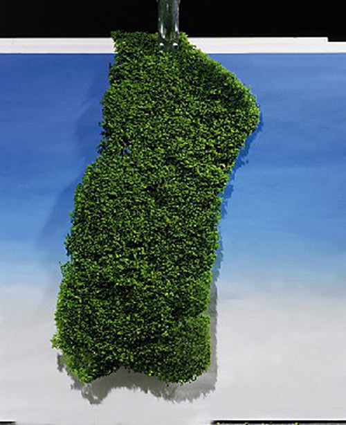 FALLER Dark Green Foliage Material 250x120mm HO Gauge Scenics 181391