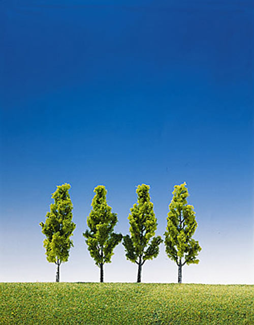 FALLER Birch Trees 90mm (4) HO Gauge Scenics 181423