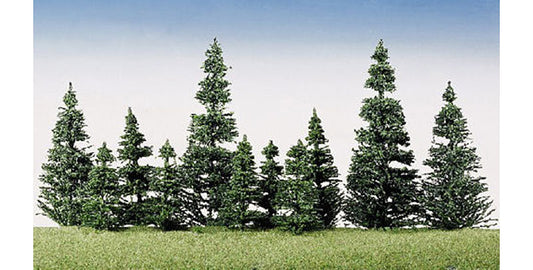 FALLER Silver Fir Trees 50-120mm (40) HO Gauge Scenics 181493