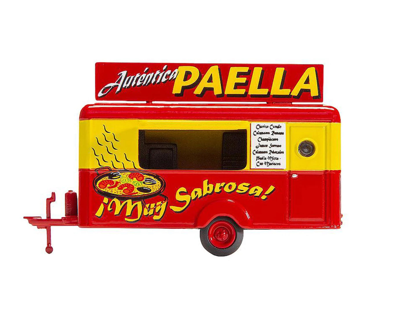 Faller Paella Food Sales Trailer Kit VI HO Gauge 182304