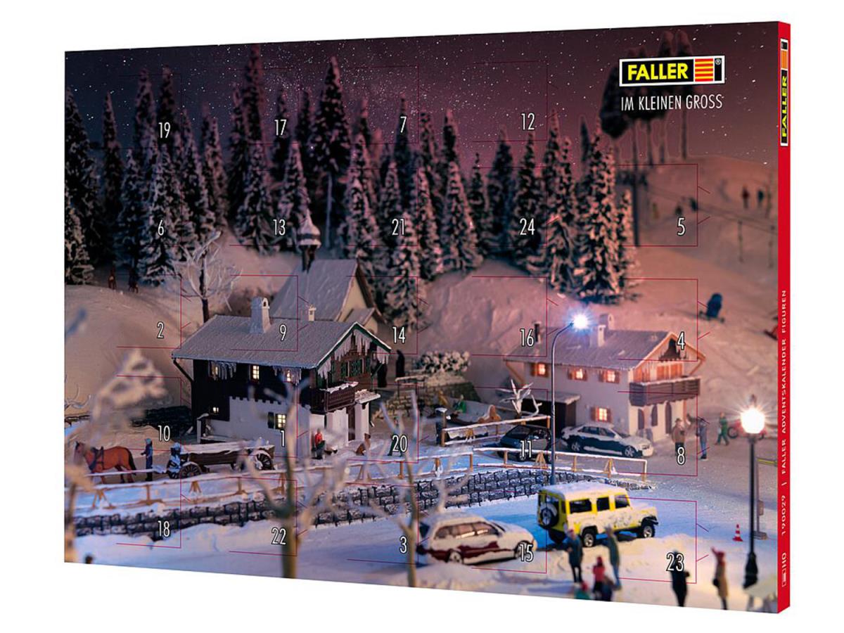 Faller 190029 Faller Figures Advent Calendar HO Gauge