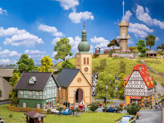 Faller 190038 Village Life Kit Set III HO Gauge