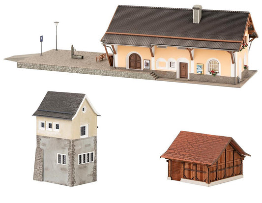 Faller Susch Station Kit Set II FA190059 HO Gauge