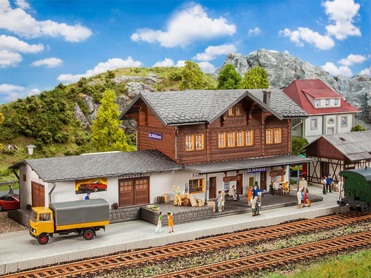 Faller St Niklaus Station Model of the Month Kit II HO Gauge 191730