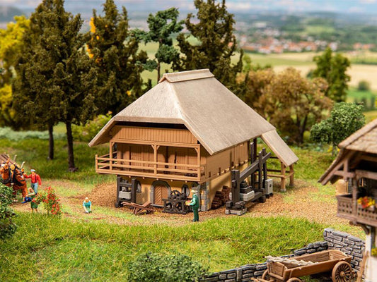 Faller Warehouse with Fruit Press Model of the Month Kit I HO Gauge FA191814