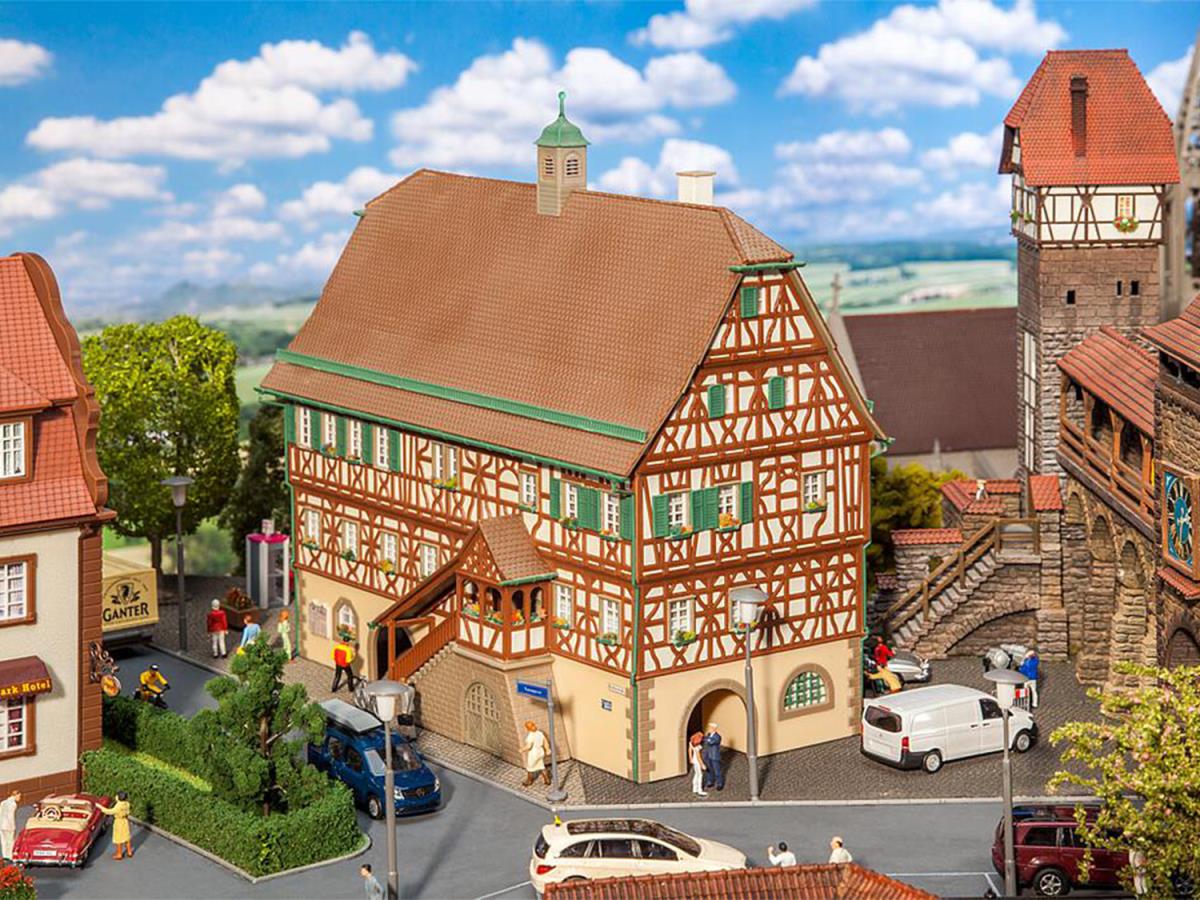 Faller Steinheim Half Timbered House Model of the Month Kit I HO Gauge FA191820