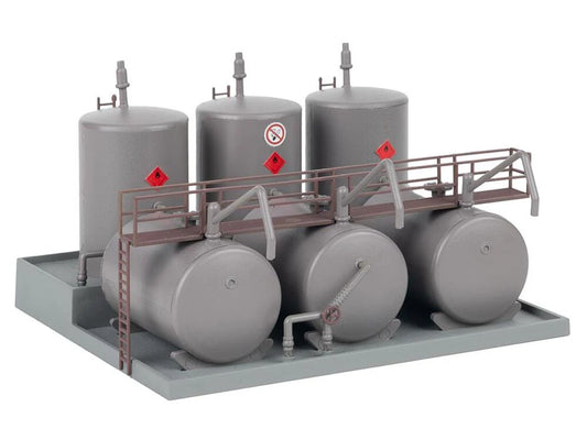 Faller Tank Farm Model of the Month Kit III HO Gauge 191838
