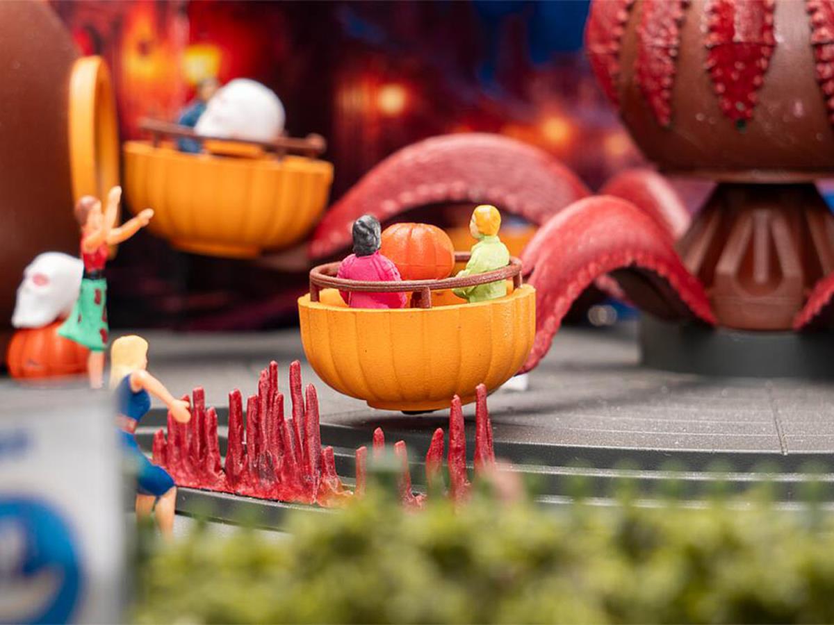 Faller Halloween Carousel Model of the Month Kit V HO Gauge 191844