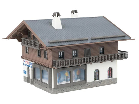 Faller Intersport Ski Shop Model of the Month Kit V HO Gauge 191845