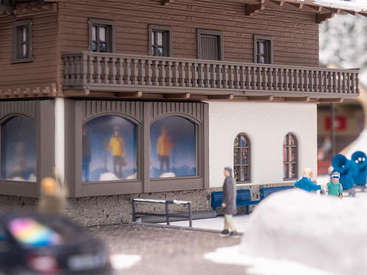 Faller Intersport Ski Shop Model of the Month Kit V HO Gauge 191845