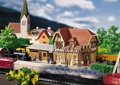 Faller Reichenbach Station Building Kit II N Gauge 212104