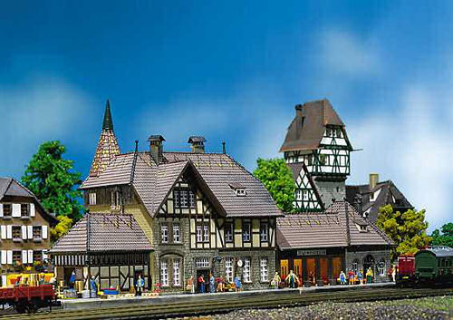 Faller Schwarzburg Station Building Kit I N Gauge 212111