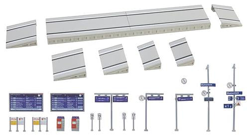 Faller Modern Platform with Accessories Building Kit V N Gauge 222111