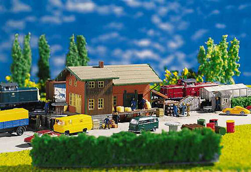 Faller Freight Depot Building Kit I N Gauge 222117