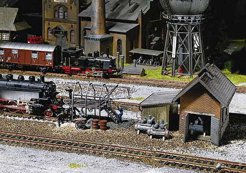 Faller Locomotive Depot Accessories Building Kit II N Gauge 222138