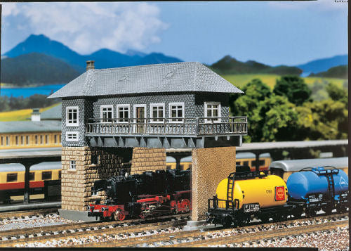 Faller Brugge Overhead Signal Box Building Kit II N Gauge 222160