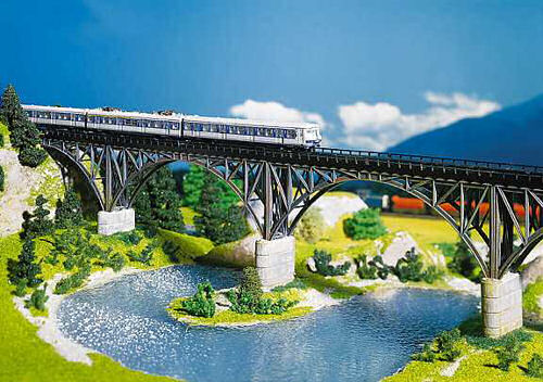 Faller Steel Arch Bridge Building Kit I N Gauge 222581