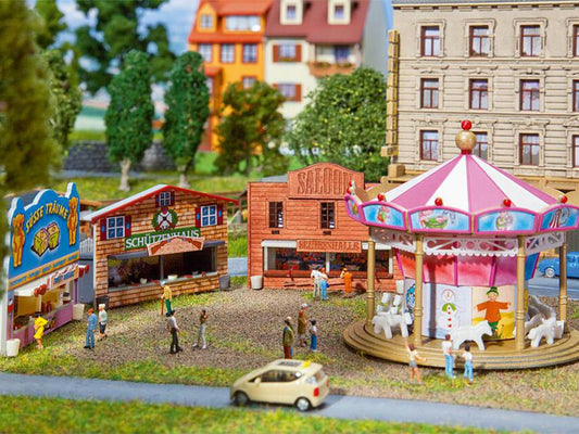 Faller Fairground Set (3) Model of the Month Kit IV N Gauge FA231722