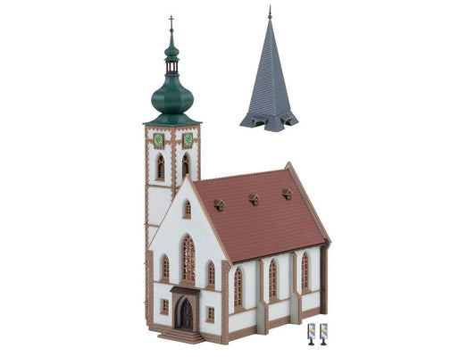 Faller FA231726 Village Church Model of the Month Kit I N Gauge