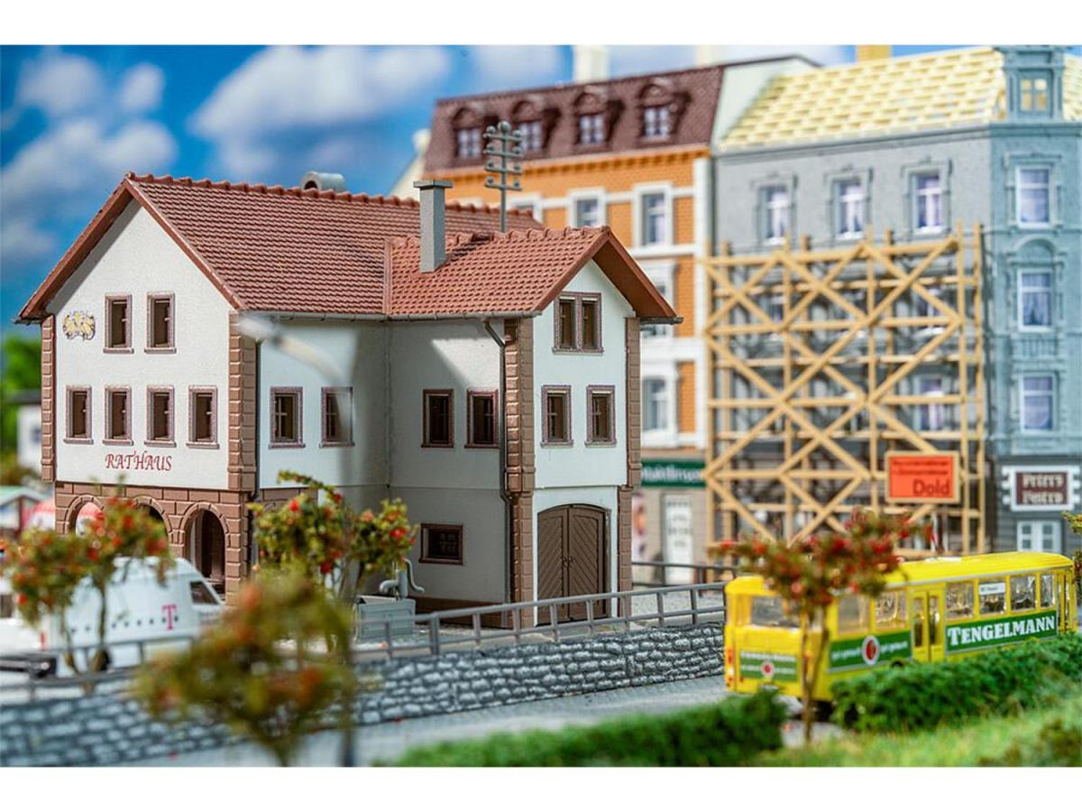 Faller FA231727 Small Town Hall Model of the Month Kit III N Gauge