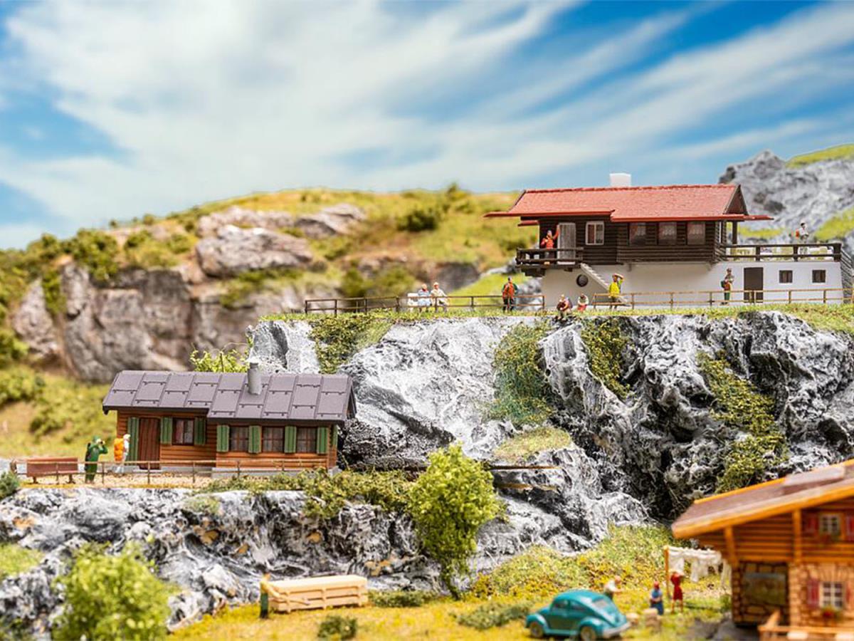 Faller Hunter's Lodge & Mountain Inn Kit II N Gauge 232131