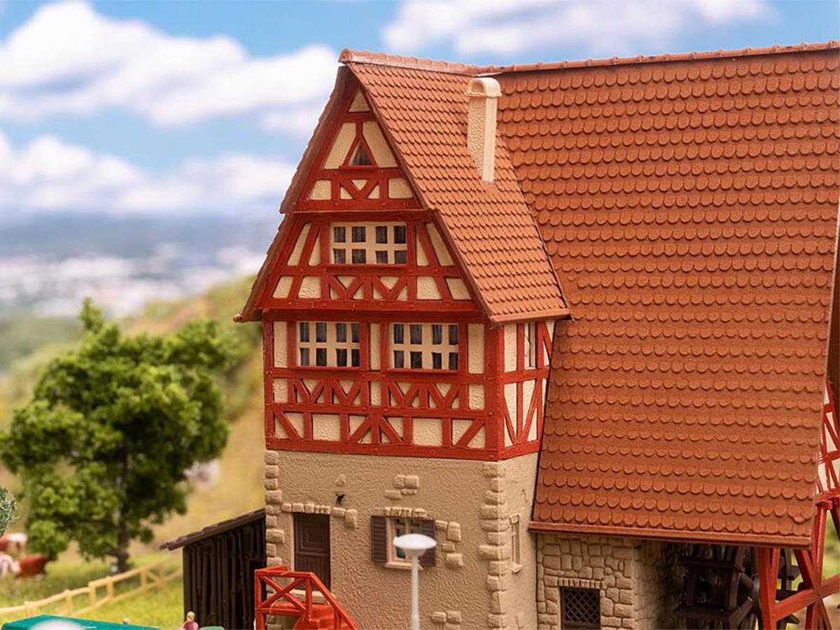 Faller Water Mill with Wheel Kit I N Gauge 232134