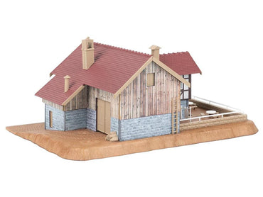 Faller Zur Post Inn w/Beer Garden Kit III N Gauge 232138