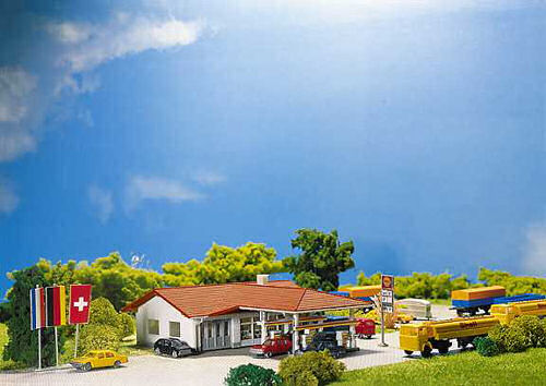 Faller Service Station Building Kit IV N Gauge 232217