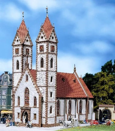Faller FA232271 Town Church Kit I N Gauge