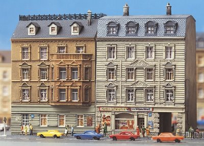 Faller Town Houses (2) Building Kit II N Gauge 232307