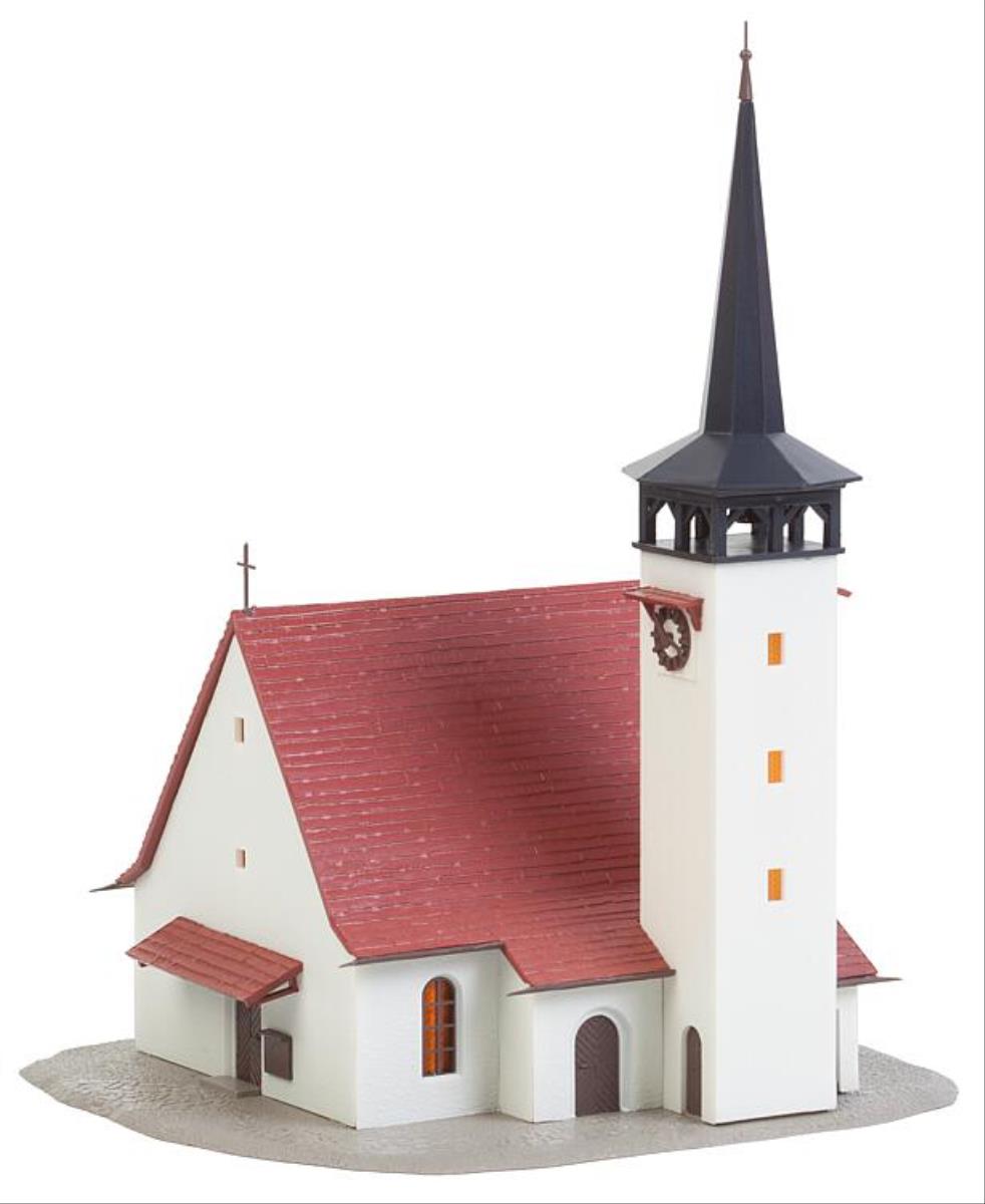 Faller 232314 Church with Steeple Kit I N Gauge