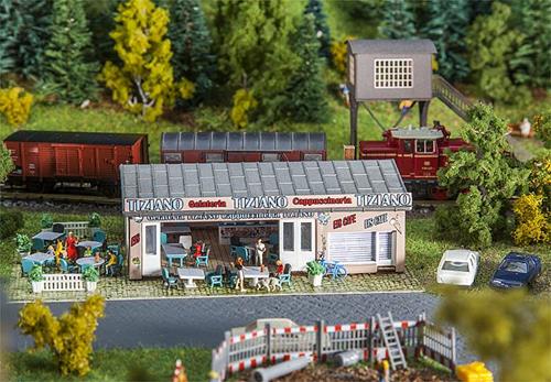 Faller Tiziano Ice Cream Parlour Building Kit IV N Gauge 232327