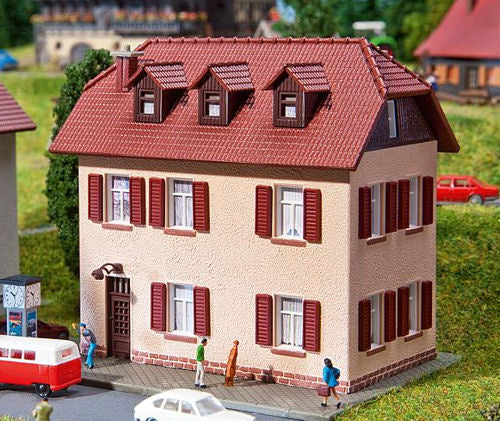 Faller Two Storey Home with Shutters Building Kit III N Gauge 232328