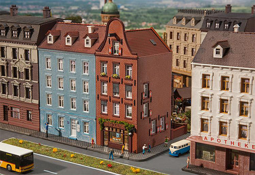 Faller Old Town House with Cigar Shop Building Kit II N Gauge 232335