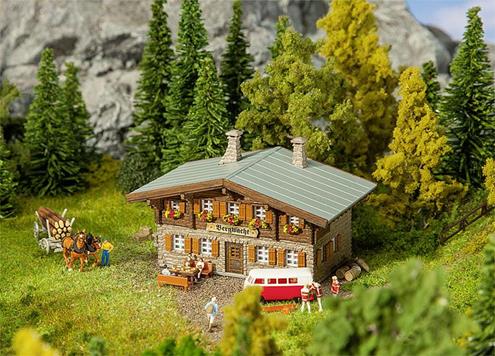 Faller Mountain Rescue Chalet Building Kit III N Gauge 232338