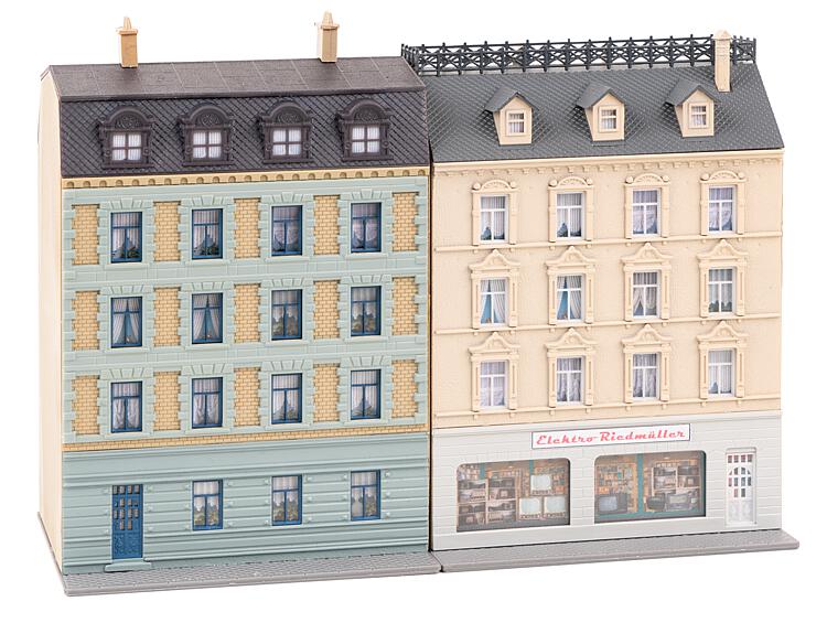 Faller Apartment Building w/Electrical Shop Kit FA232379 N Scale