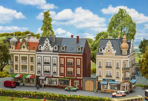 Faller Beethovenstrasse Row of Shops Building Kit III N Gauge 232385