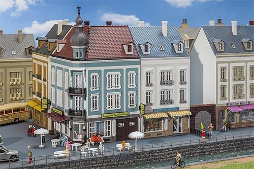 Faller Beethovenstrasse Phone Shop/Café Building Kit III N Gauge 232387